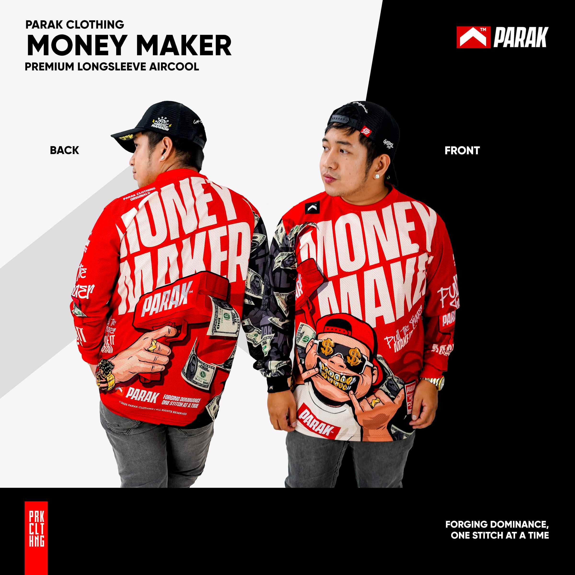 Parak Clothing Money Maker Aircool Riding Jersey