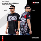 Parak Clothing Angas ng Tundo OG Black Aircool Fabric Limited Edition T-Shirt