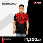 Parak Clothing Seven Eras Red V2 Premium Aircool Fabric T-shirt