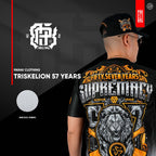 Triskelion 57 Years Frat Shirt Parak x Lods Moto - Aircool Lightweight Breathable Moisture-wicking Machine Washable