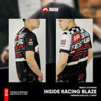 Parak Clothing X Inside Racing Blaze T-shirt Aircool Fabric Limited Edition