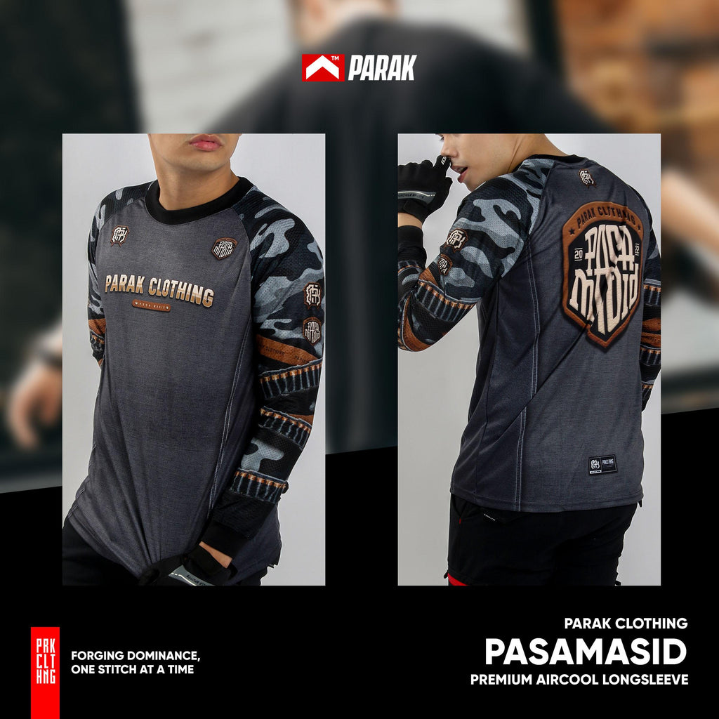 Parak Clothing Pasa Masid Raglan Edition Hybrid Polydex and Aircool Riding Jersey
