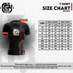 Tri-Paddle Blue Black Aircool Fabric T-Shirt