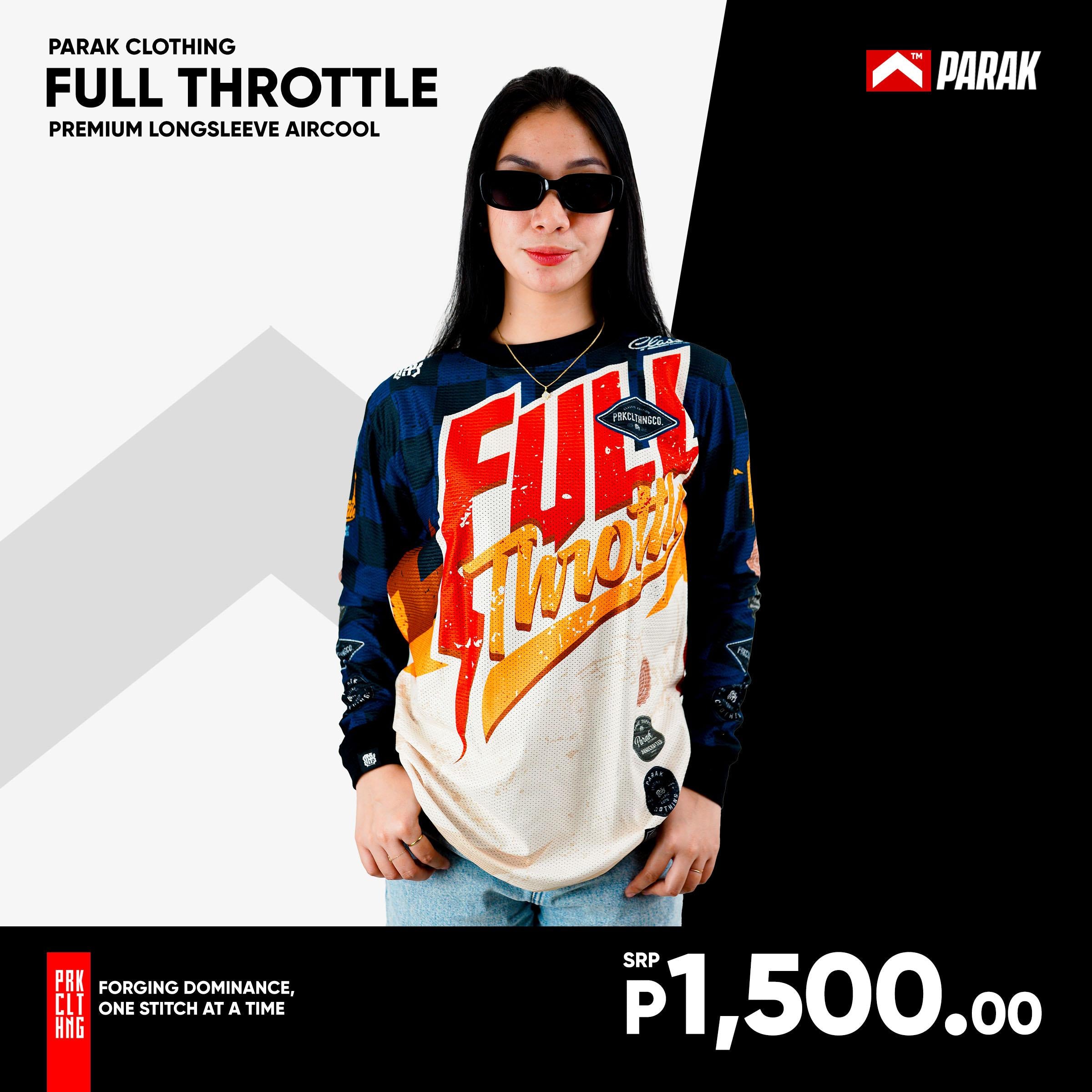 Parak Clothing Full Throttle Aircool Riding Jersey