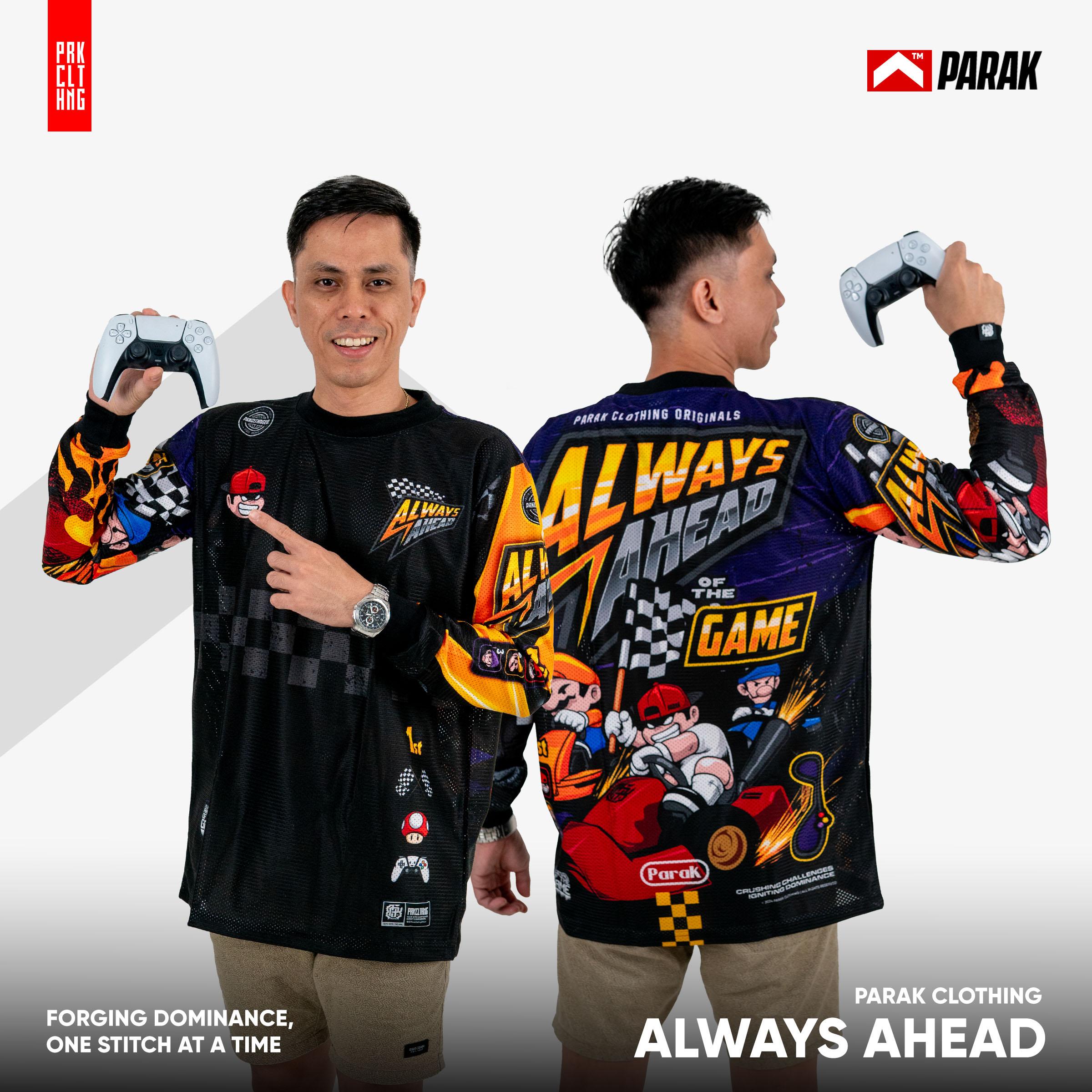 Parak Clothing Always Ahead Aircool Riding Jersey