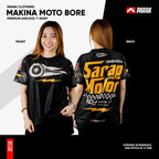 Parak Clothing X Makina Moto Bore T-shirt Aircool Fabric Limited Edition