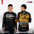 Parak Clothing X Makina Moto Bore Longsleeve Aircool Fabric Limited Edition