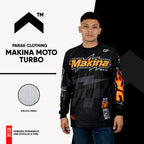 Parak Clothing X Makina Moto Turbo Longsleeve Aircool Fabric Limited Edition