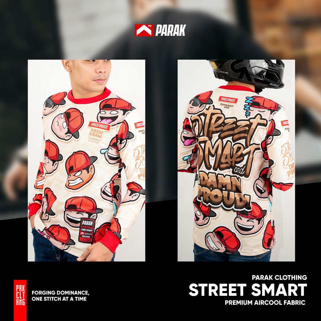 Parak Clothing Street Smart Aircool Fabric Riding Jersey
