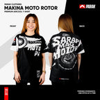 Parak Clothing X Makina Moto Rotor T-shirt Aircool Fabric Limited Edition