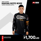 Parak Clothing X Makina Moto Bore Longsleeve Aircool Fabric Limited Edition