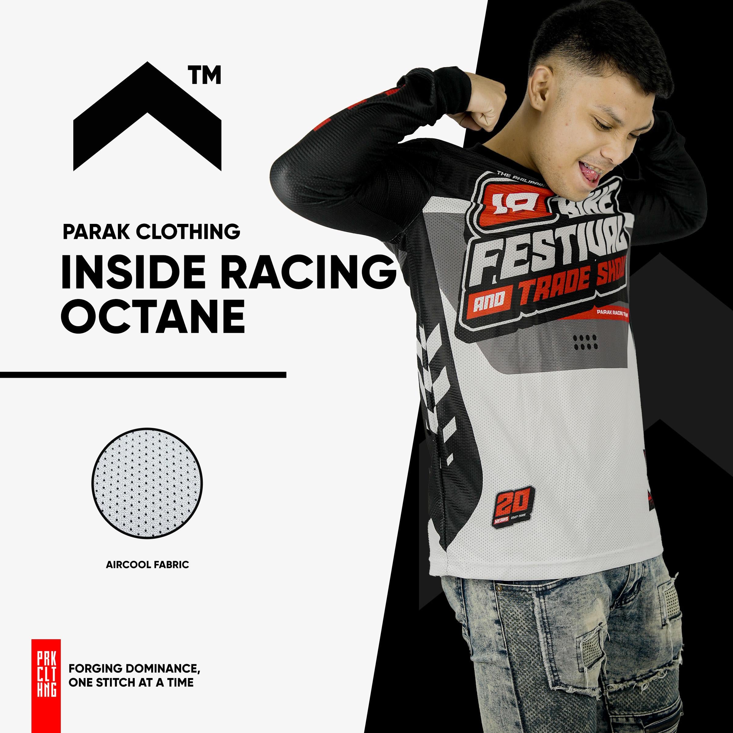 Parak Clothing X Inside Racing Octane Longsleeve Aircool Fabric Limited Edition