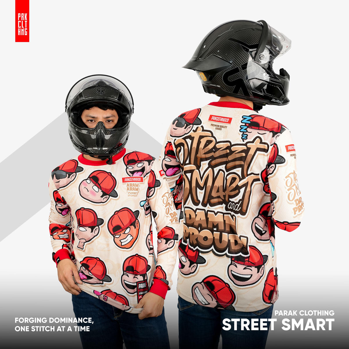 Parak Clothing Street Smart Aircool Fabric Riding Jersey