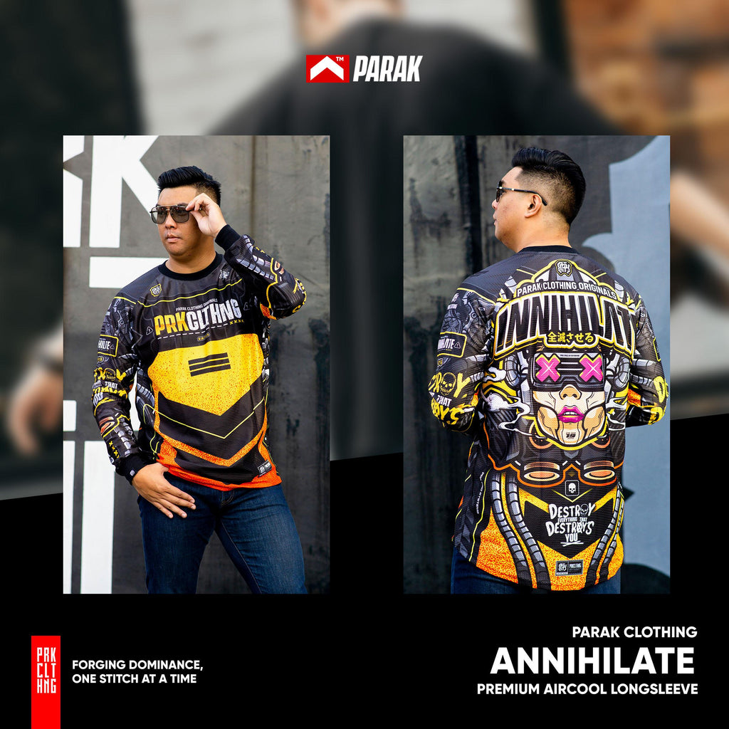 Parak Clothing Annihilate Raglan Edition Aircool Riding Jersey