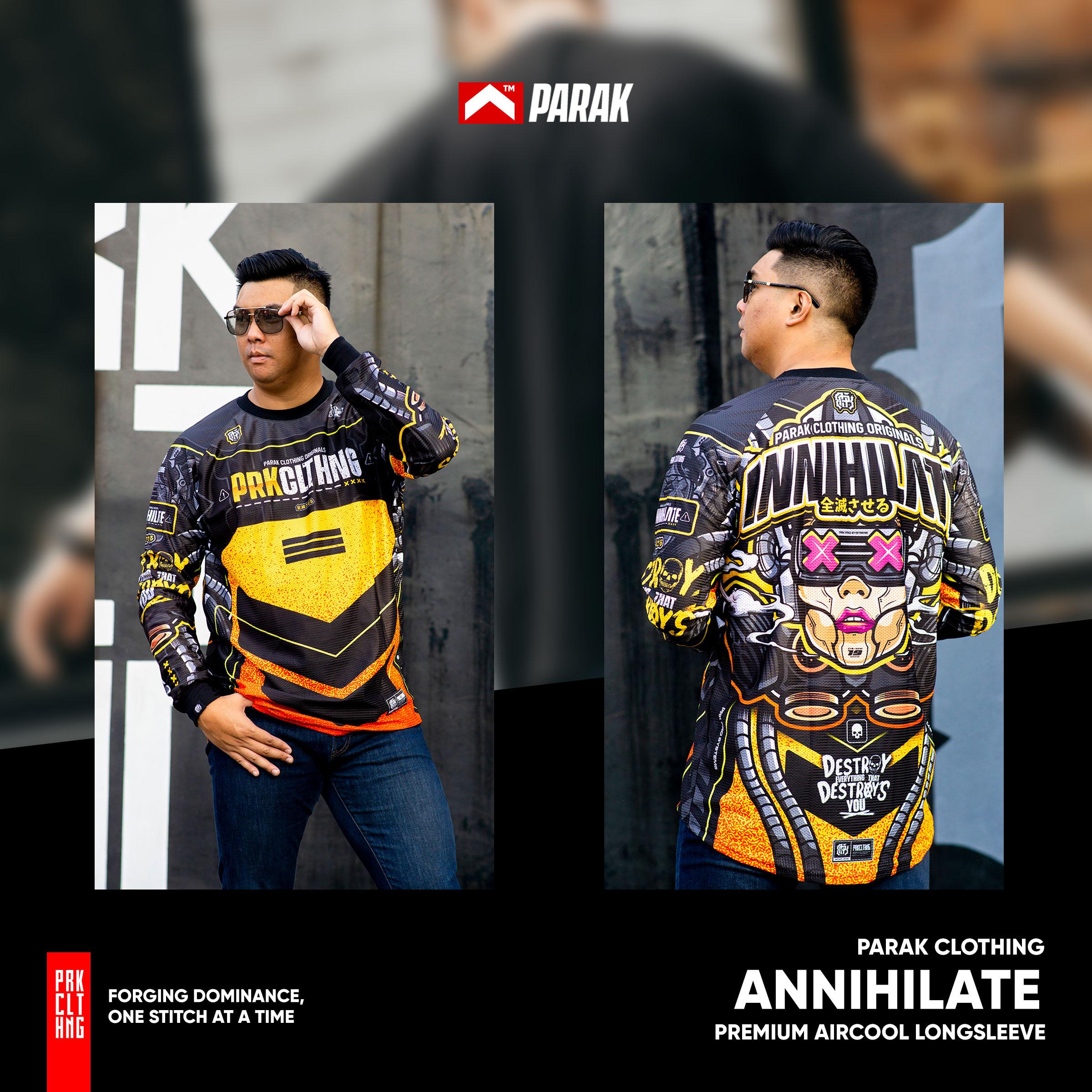 Parak Clothing Annihilate Raglan Edition Aircool Riding Jersey