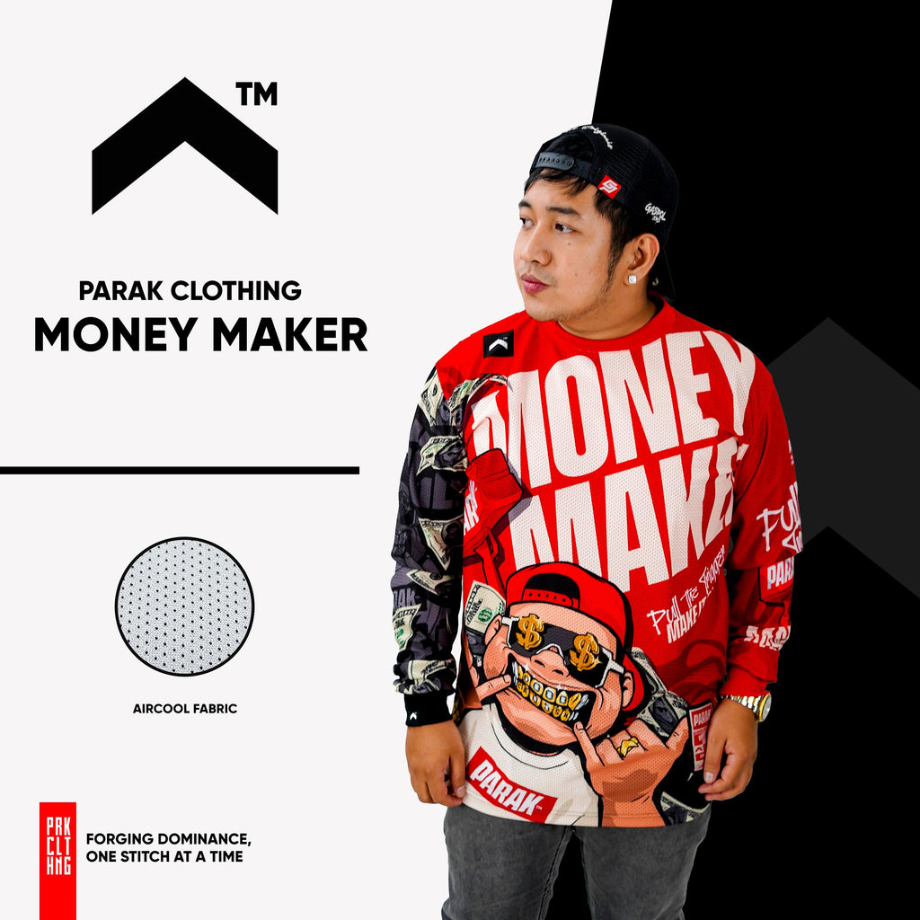 Parak Clothing Money Maker Aircool Riding Jersey
