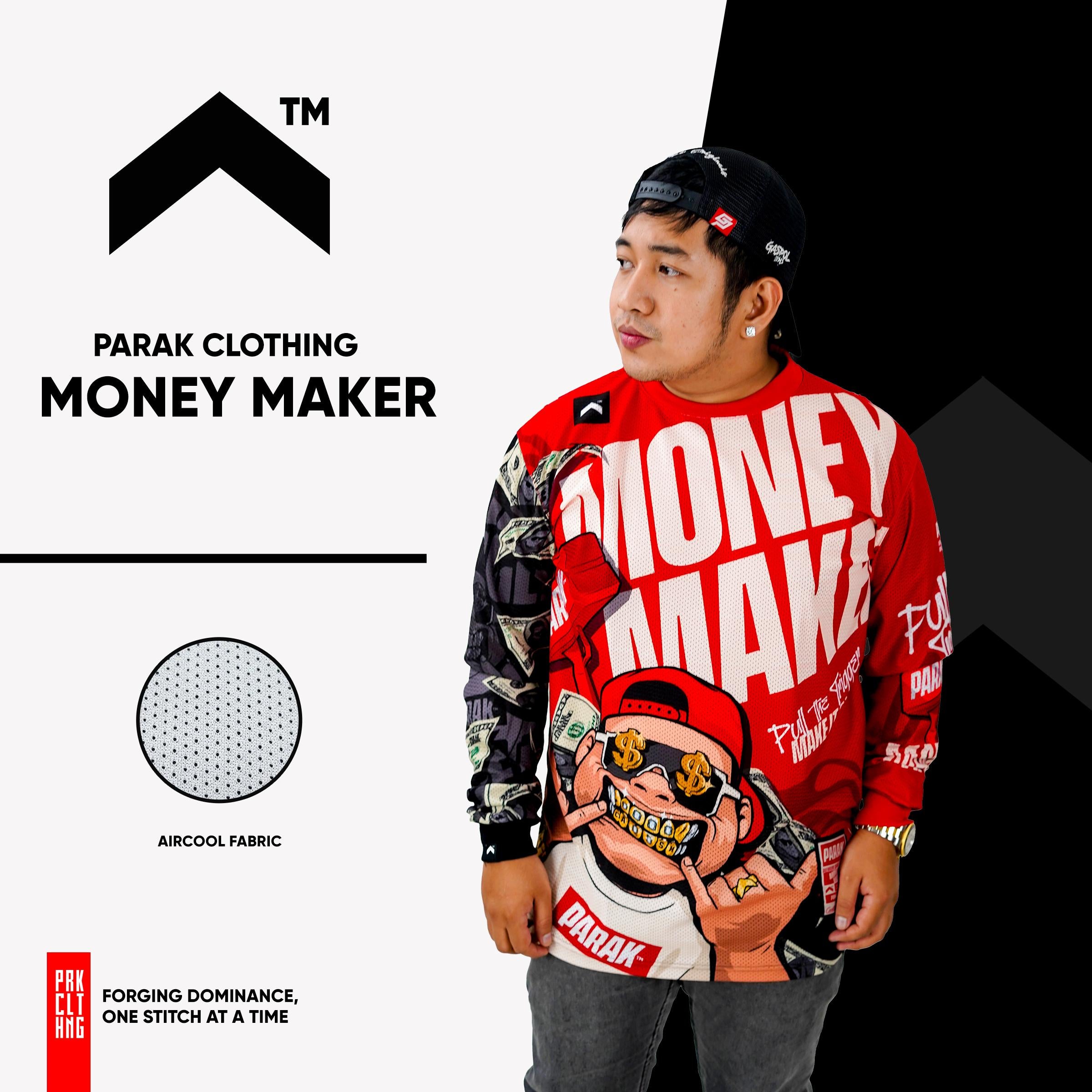 Parak Clothing Money Maker Aircool Riding Jersey