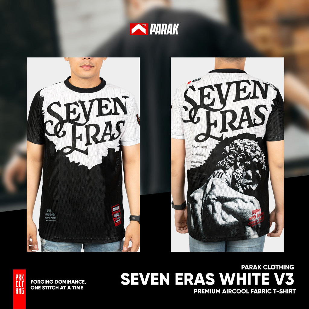 Parak Clothing Seven Eras White V3 Premium Aircool Fabric