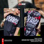 Parak Clothing Angas ng Tundo OG Black Aircool Fabric Limited Edition T-Shirt