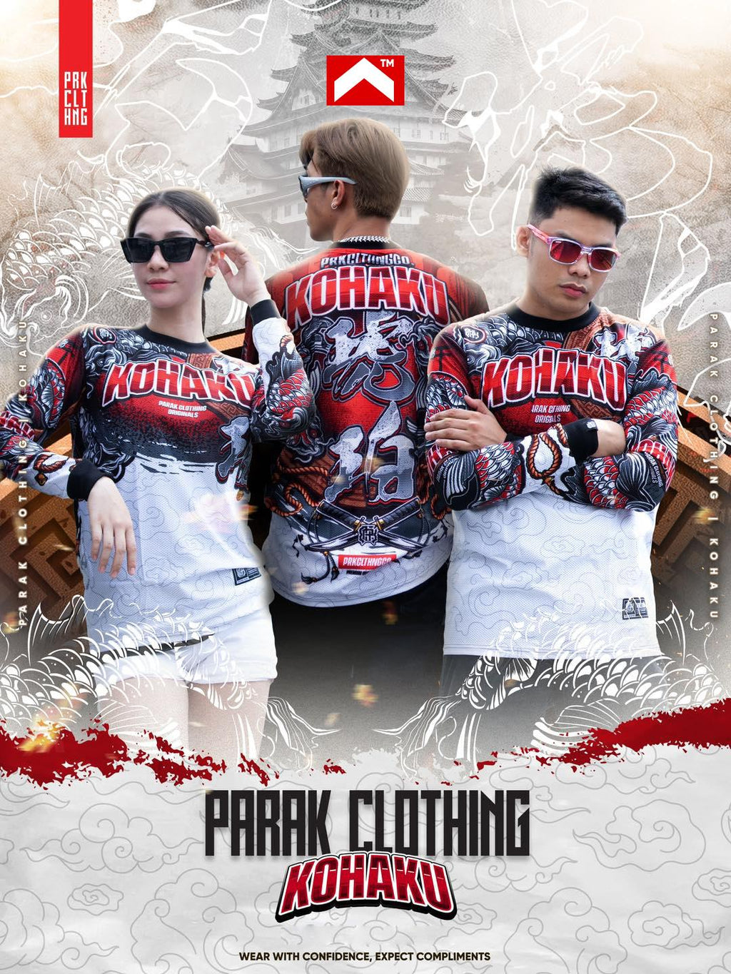 Parak Clothing Kohaku Aircool Riding Jersey