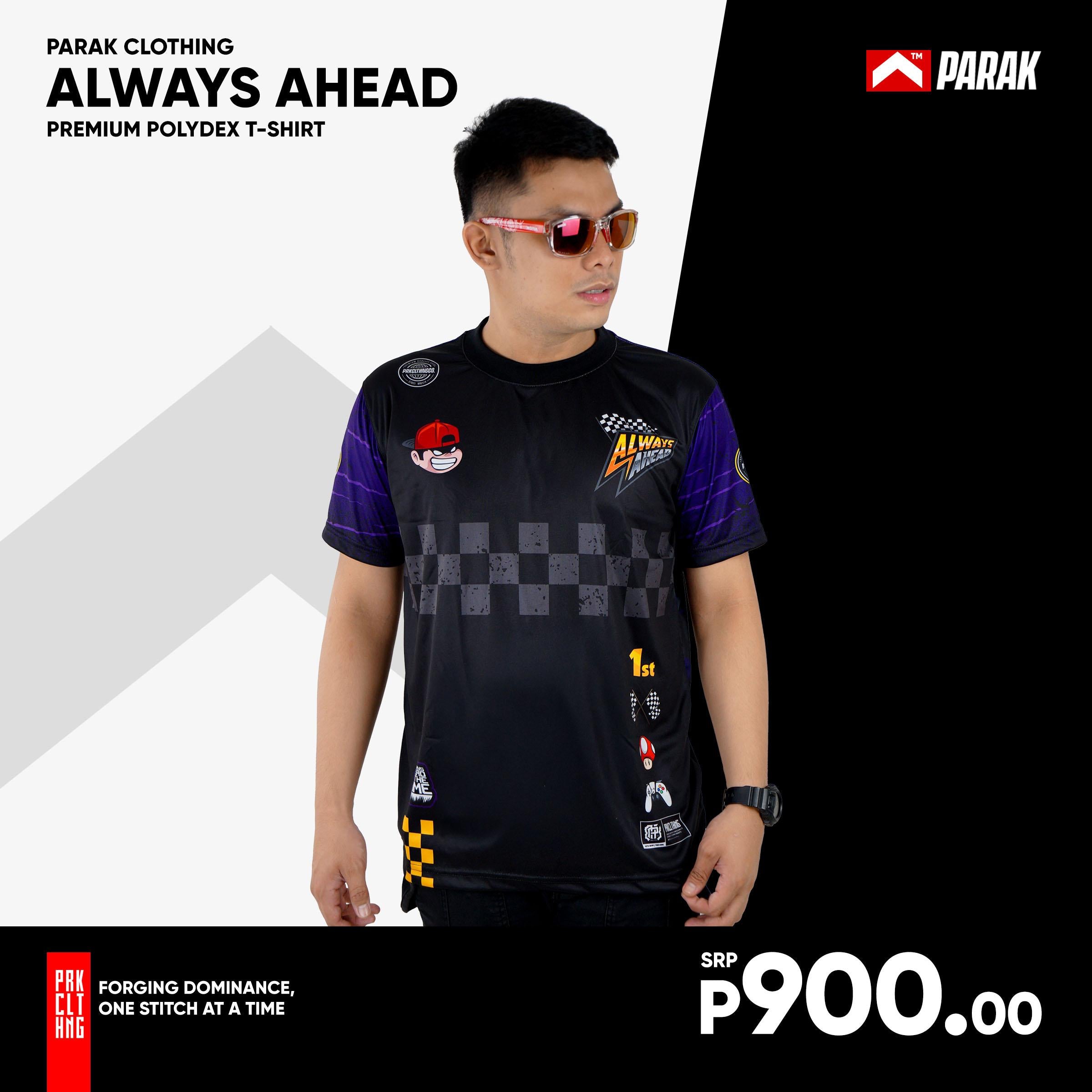 Parak Clothing Always Ahead Polydex Fabric T-Shirt