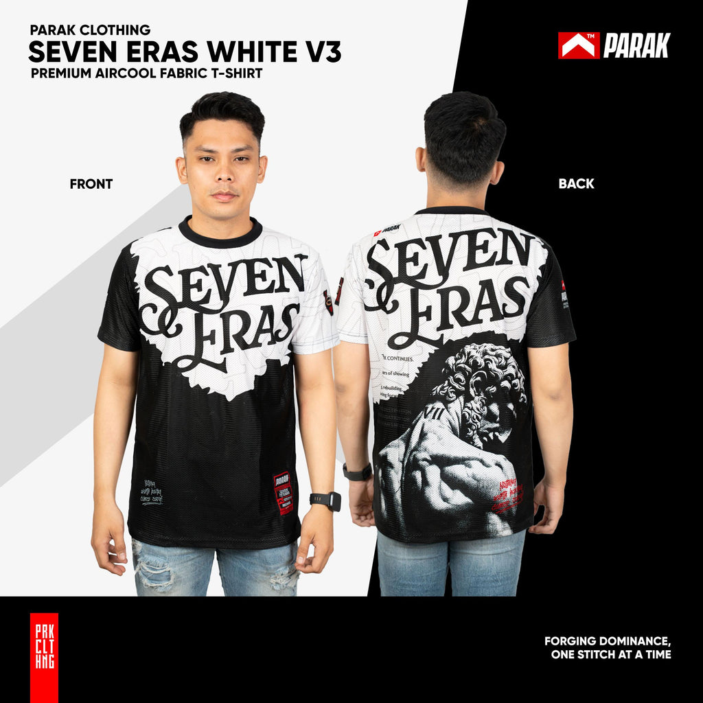 Parak Clothing Seven Eras White V3 Premium Aircool Fabric