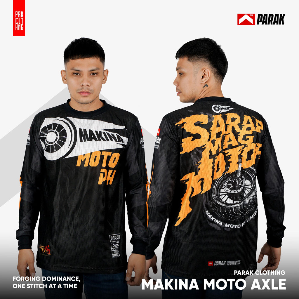 Parak Clothing X Makina Moto Axle Longsleeve Aircool Fabric Limited Edition