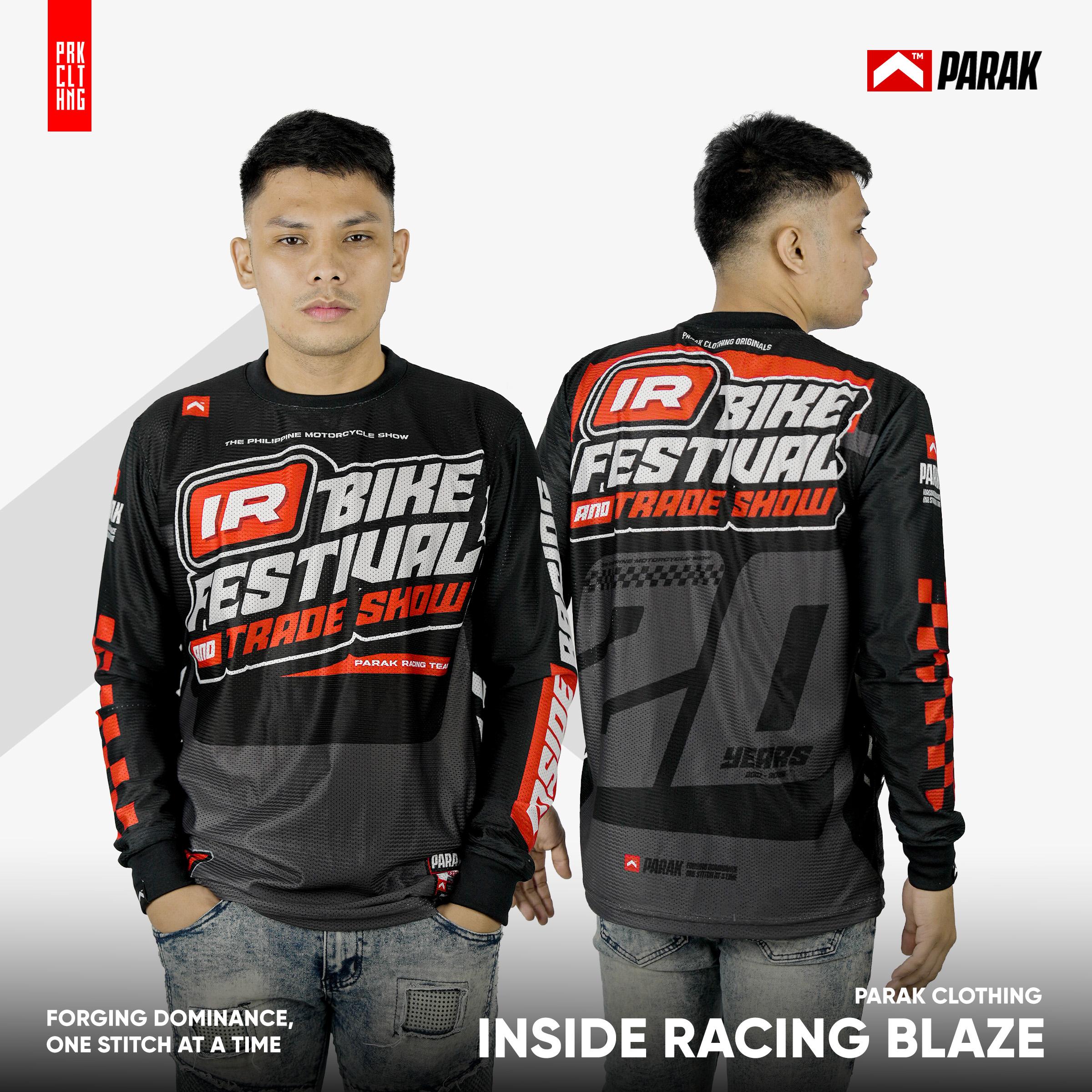 Parak Clothing X Inside Racing Blaze Longsleeve Aircool Fabric Limited Edition