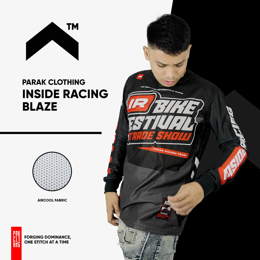 Parak Clothing X Inside Racing Blaze Longsleeve Aircool Fabric Limited Edition