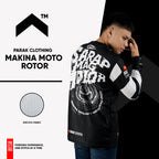 Parak Clothing X Makina Moto Rotor Longsleeve Aircool Fabric Limited Edition