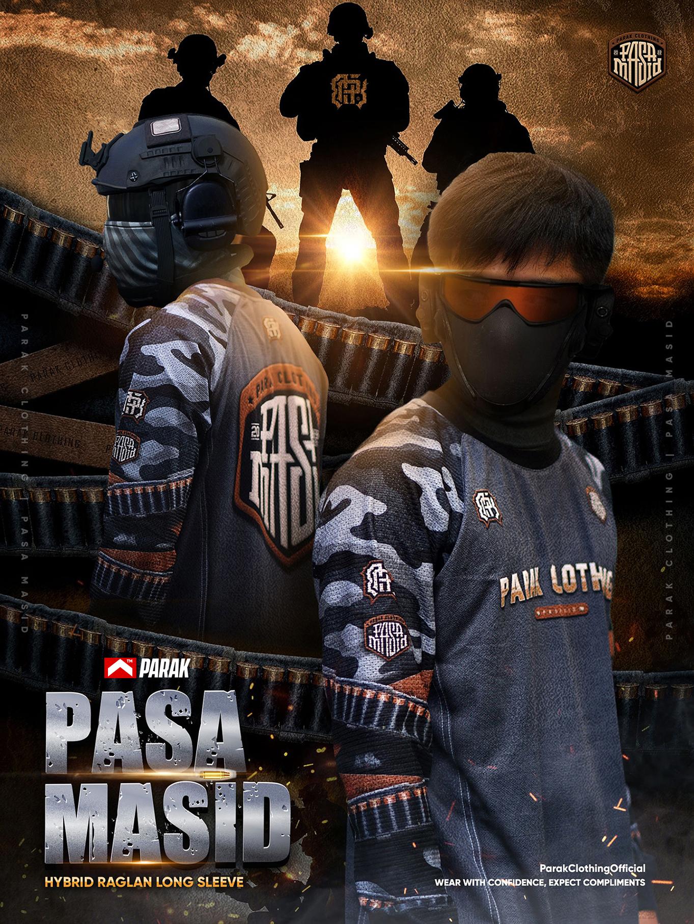 Parak Clothing Pasa Masid Raglan Edition Hybrid Polydex and Aircool Riding Jersey