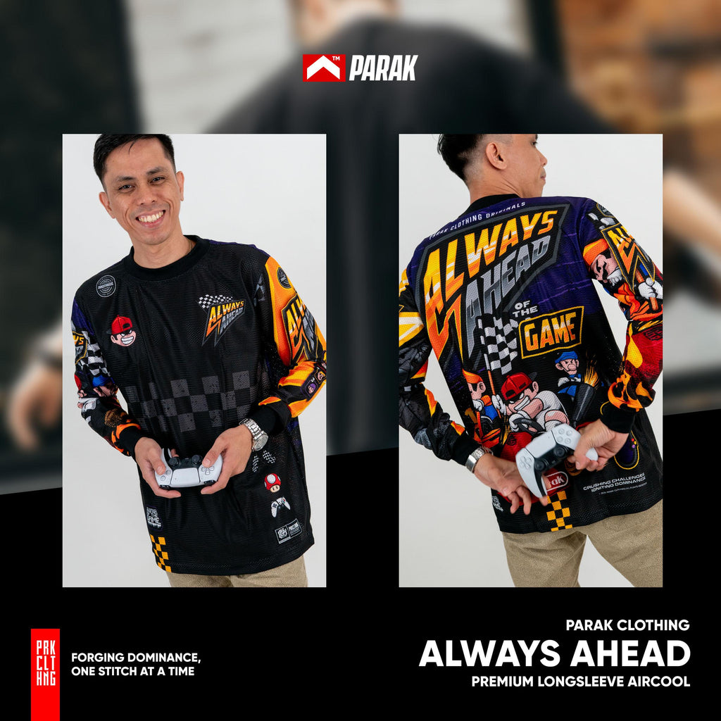 Parak Clothing Always Ahead Aircool Riding Jersey