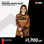 Parak Clothing X Makina Moto Rust Longsleeve Aircool Fabric Limited Edition