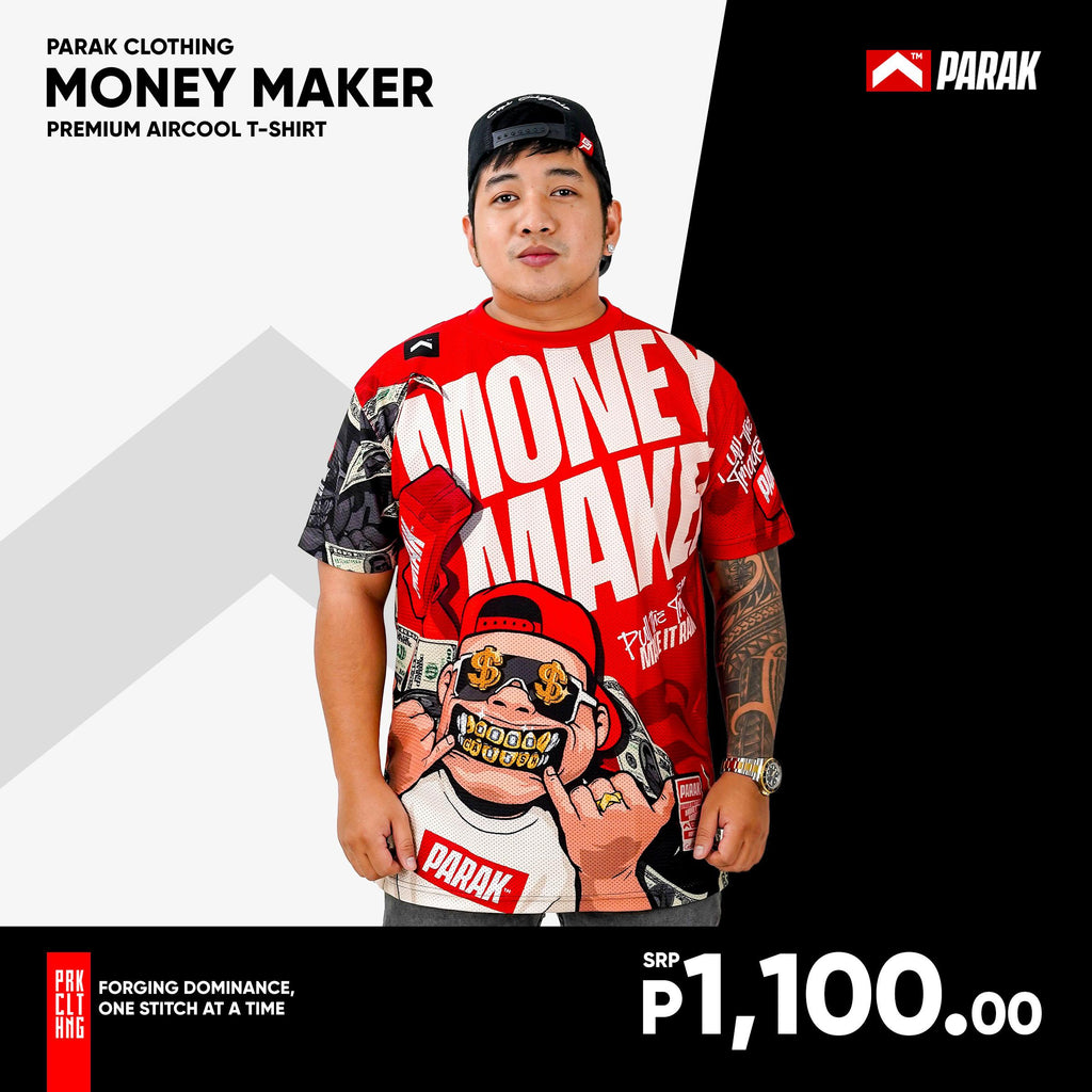 Parak Clothing Money Maker Aircool Fabric T-shirt