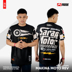 Parak Clothing X Makina Moto Rev T-shirt Aircool Fabric Limited Edition