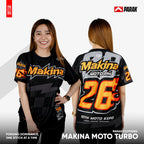 Parak Clothing X Makina Moto Turbo T-shirt Aircool Fabric Limited Edition