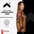 Parak Clothing X Makina Moto Rust Longsleeve Aircool Fabric Limited Edition