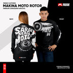 Parak Clothing X Makina Moto Rotor Longsleeve Aircool Fabric Limited Edition