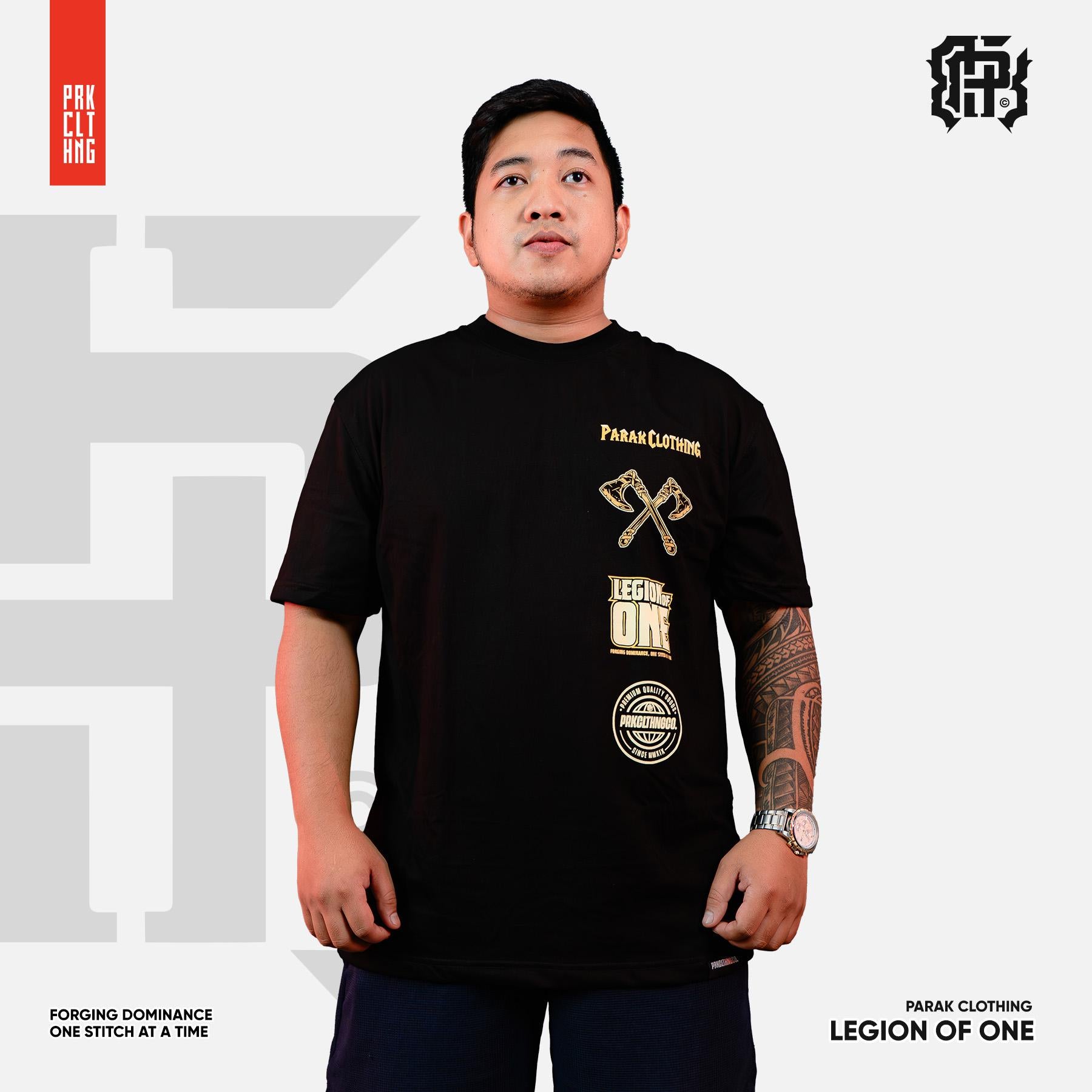 Parak Clothing Legion of One Silkscreen Cotton T-Shirt