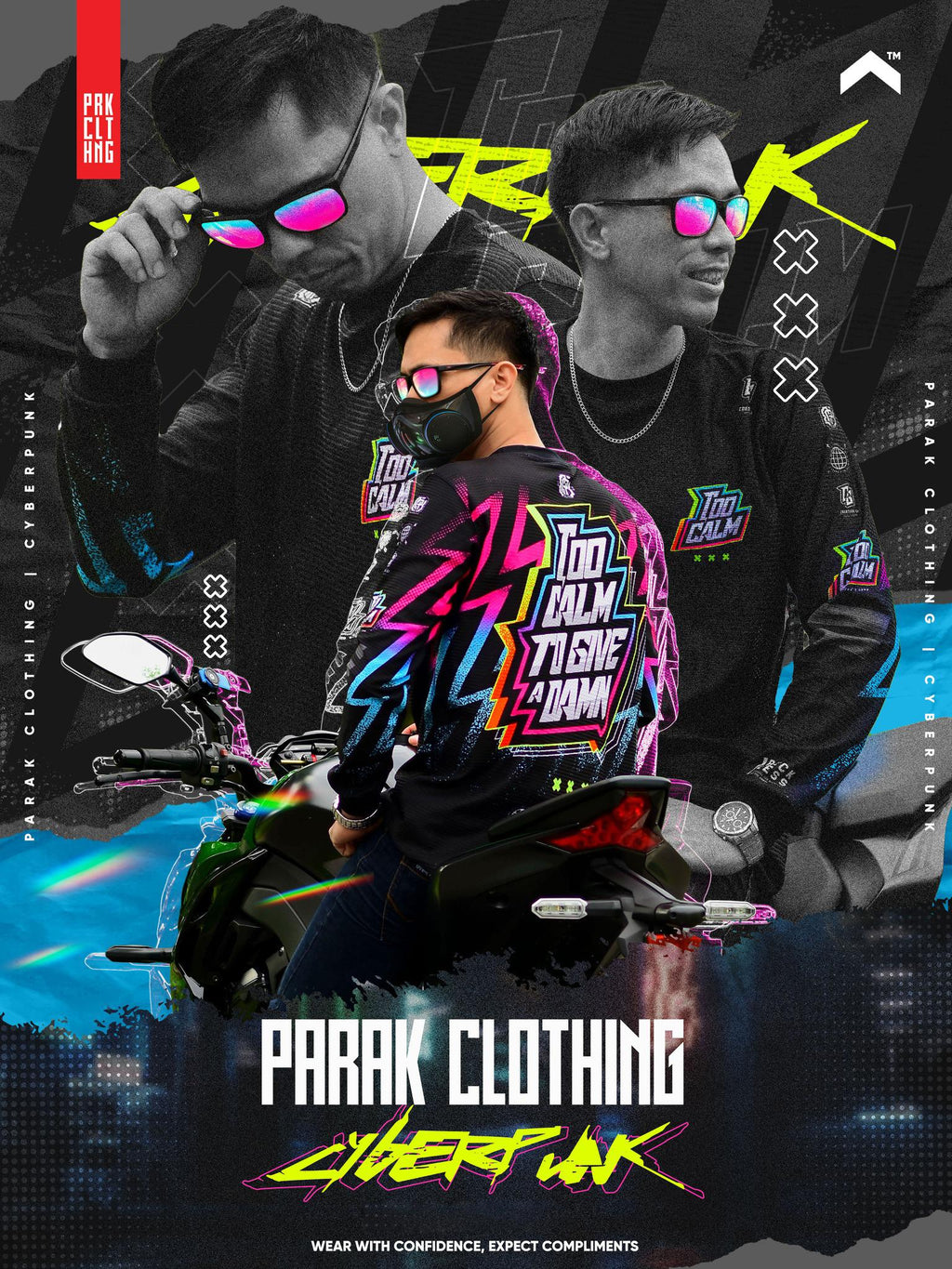 Parak Clothing CyberPunk Aircool Riding Jersey