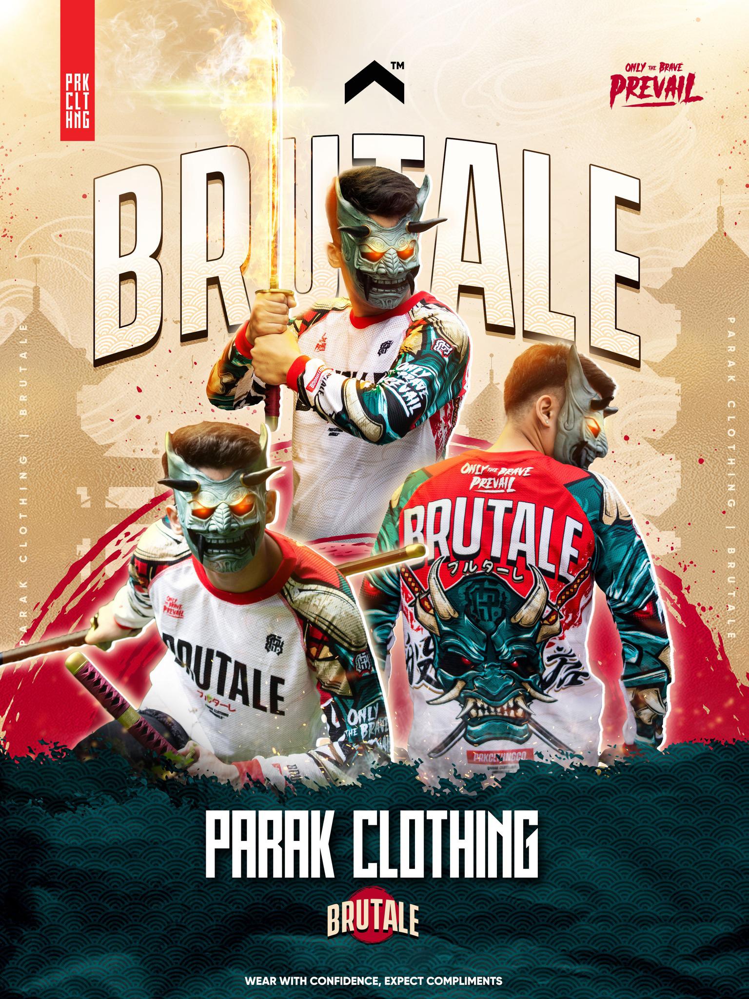 Parak Clothing Brutale Raglan Edition Aircool Riding Jersey