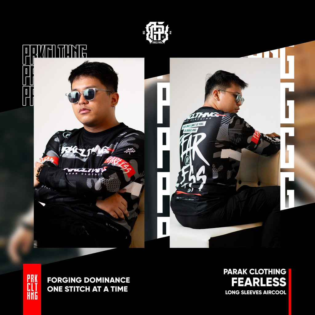 Parak Clothing Fearless Aircool Fabric Riding Jersey