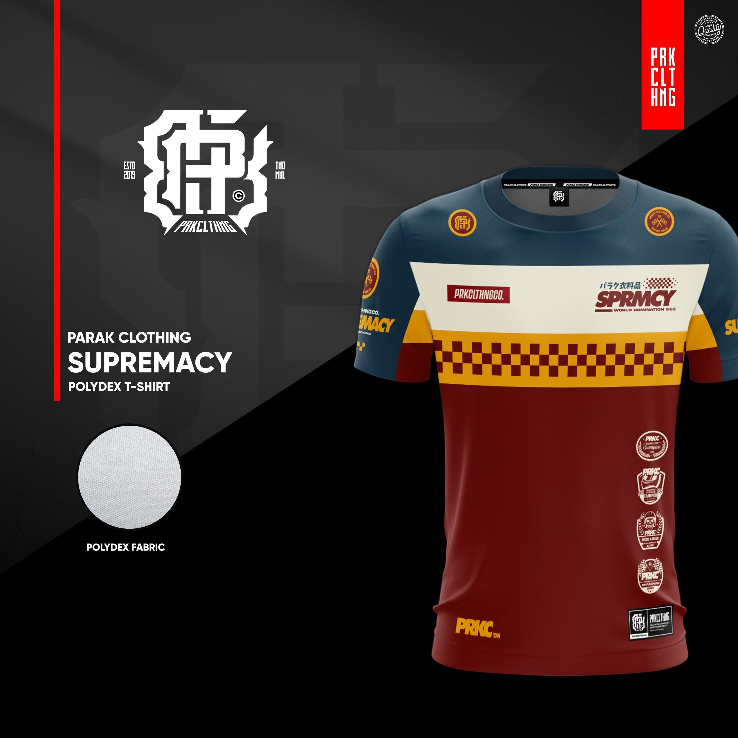 Parak Clothing Supremacy Polydex Fabric T-Shirt