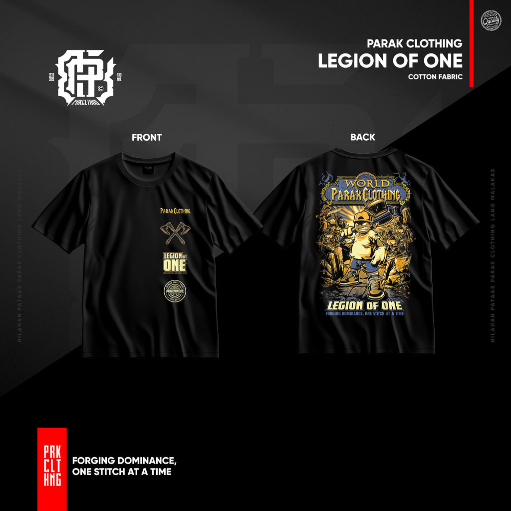 Parak Clothing Legion of One Silkscreen Cotton T-Shirt