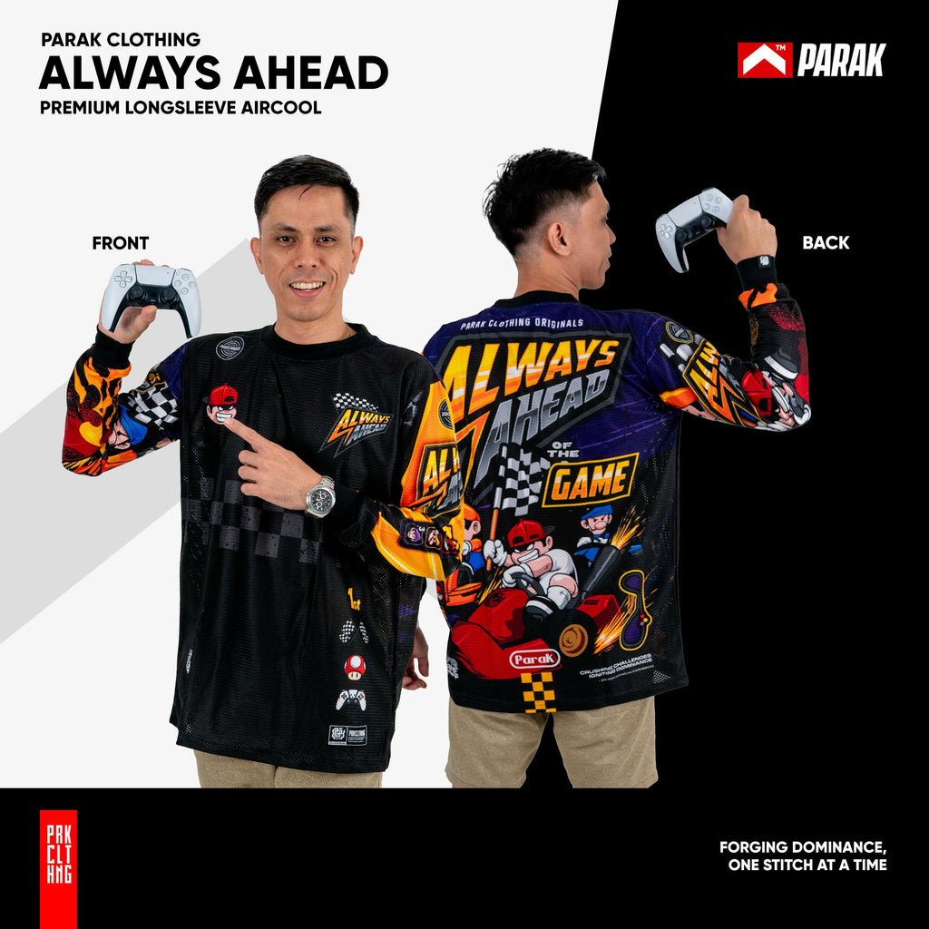 Parak Clothing Always Ahead Aircool Riding Jersey
