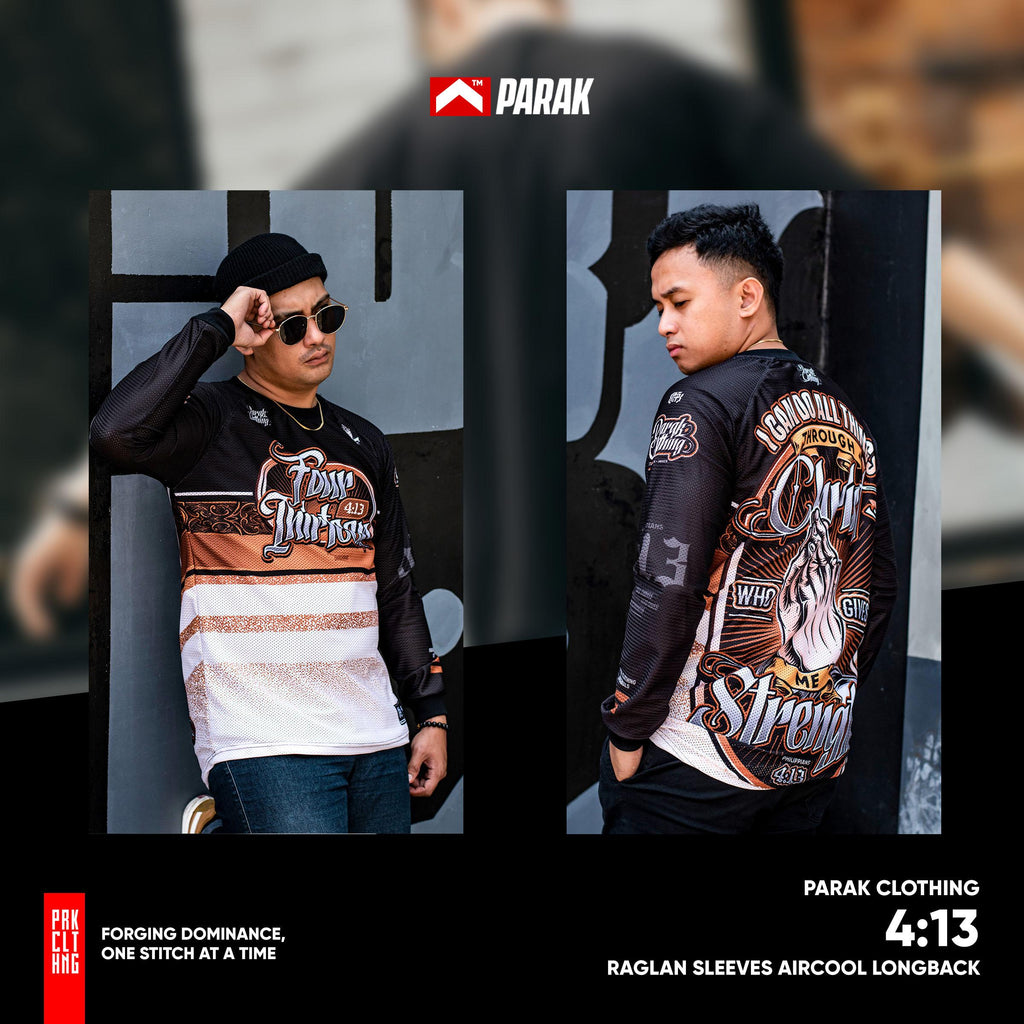 Parak Clothing Four Thirteen Raglan Edition Aircool Riding Jersey