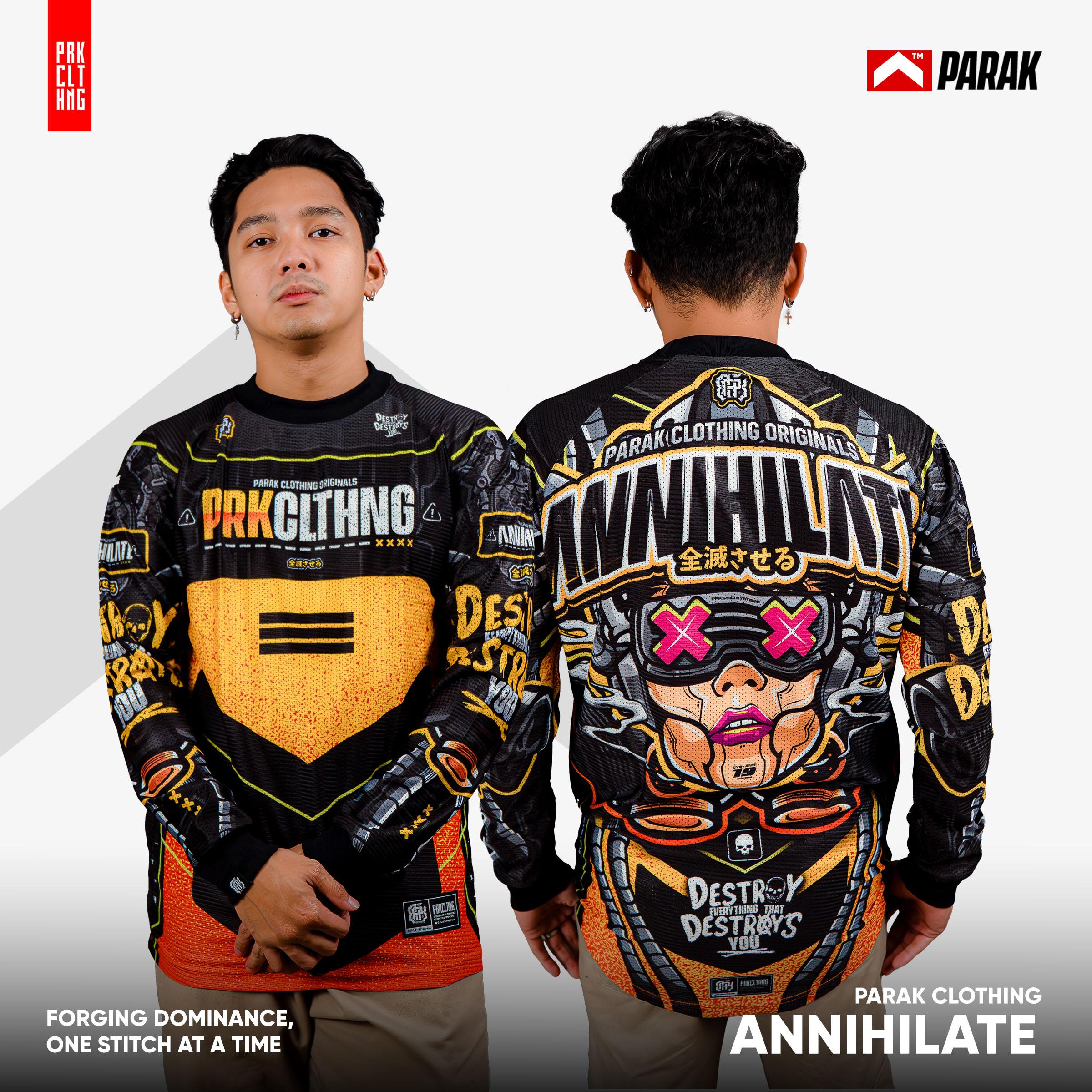 Parak Clothing Annihilate Raglan Edition Aircool Riding Jersey