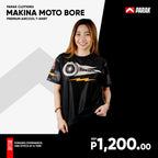 Parak Clothing X Makina Moto Bore T-shirt Aircool Fabric Limited Edition