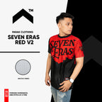 Parak Clothing Seven Eras Red V2 Premium Aircool Fabric T-shirt