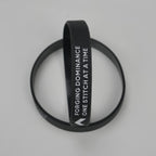 Parak Clothing Silicone Wristband - Simple Minimalistic Accessory for Parak Clothing Collection - Black Silicone Material